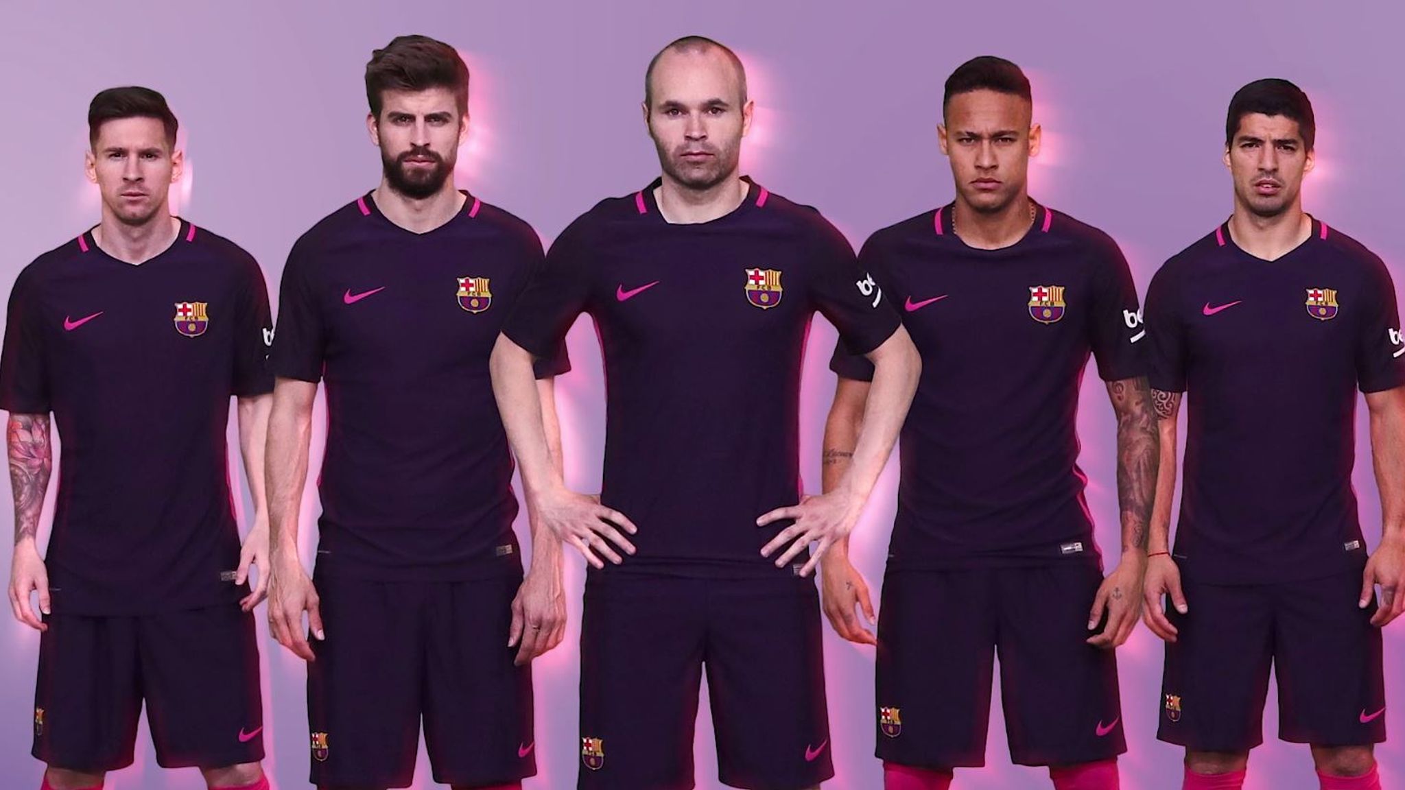 Barcelona purple sale kit