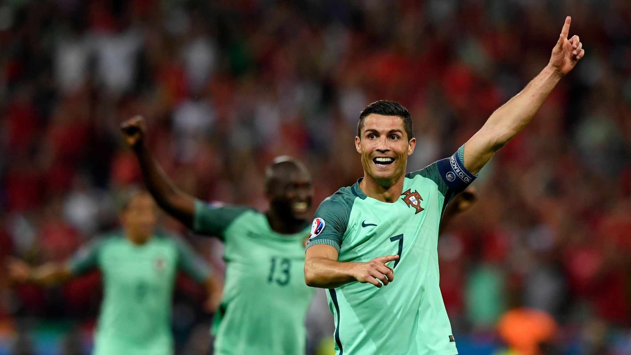 Portugal 2 0 Wales Cristiano Ronaldo Stars As Portugal Reach Euro 16 Final Football News Sky Sports