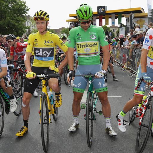 Tour de France rider ratings