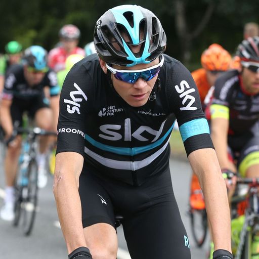 Froome stays cool