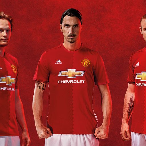 Utd launch new home kit