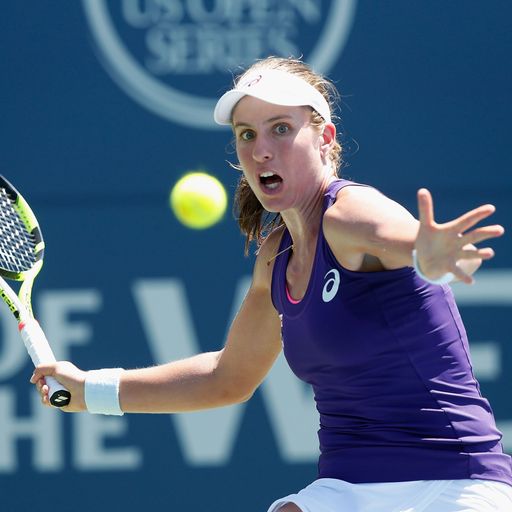 Konta wins first WTA title