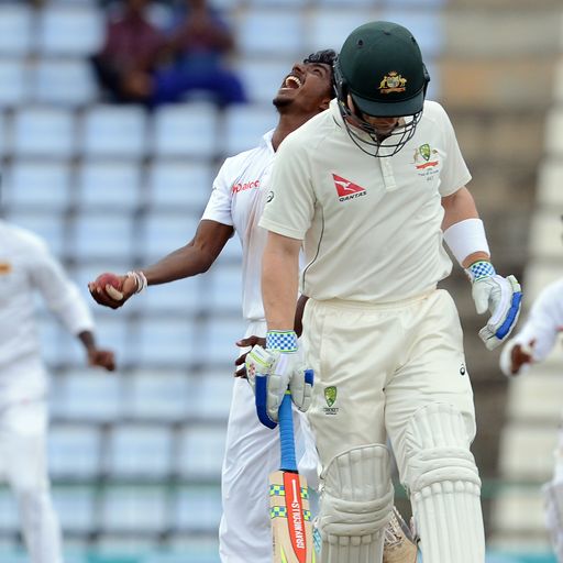 Sri Lanka-Australia scorecard