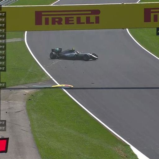 Rosberg: Lewis caused collision