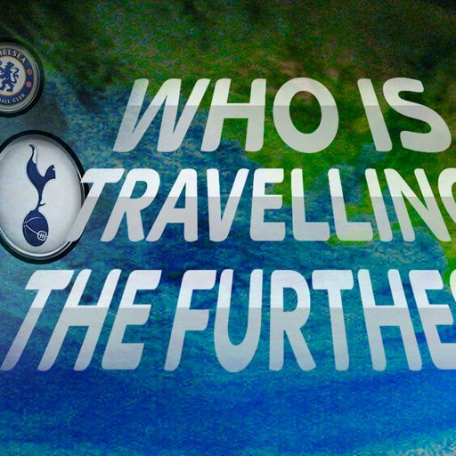 Who's travelling furthest?