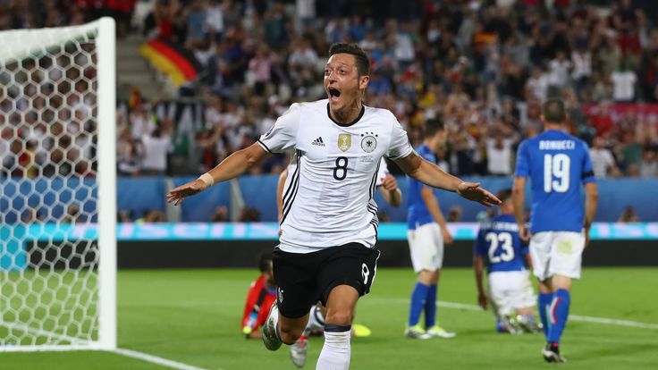 The Numbers Behind Mesut Ozil S Performance In Germany Euro 16 Victory Over Italy Football News Sky Sports