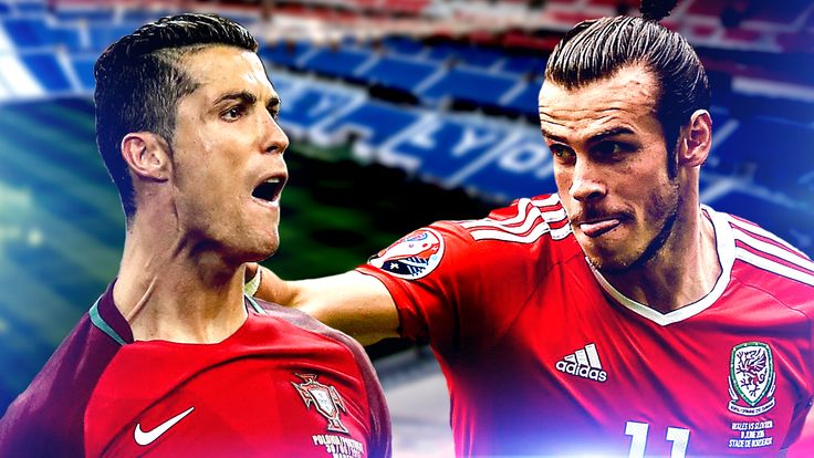 Real Madrid's Cristiano Ronaldo and Gareth Bale face off against each other for their respective countries in the Euro 2016 semi-finals.