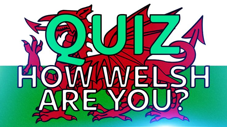 'How Welsh are you?' quiz graphic