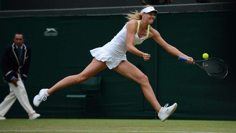 Tennis player Maria Sharapova