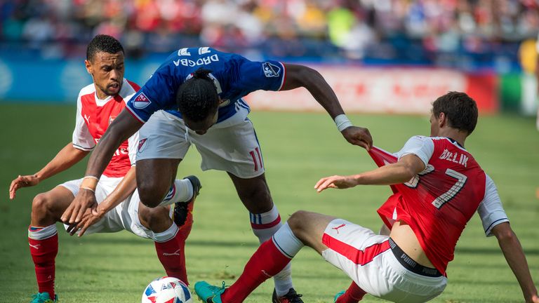 Watch highlights of MLS All-Stars vs Arsenal (preseason game)