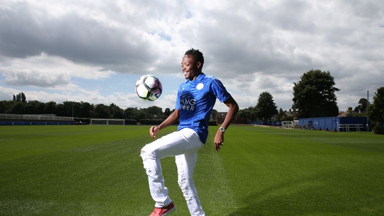 Leicester City unveil new signing Ahmed Musa