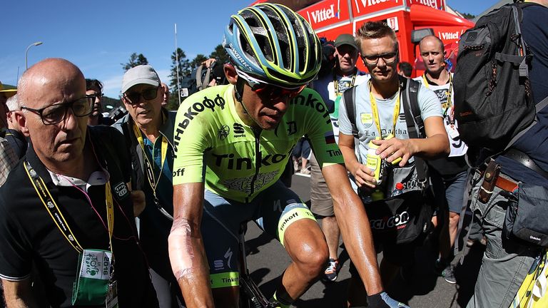 Alberto Contador, Tour de France, stage five