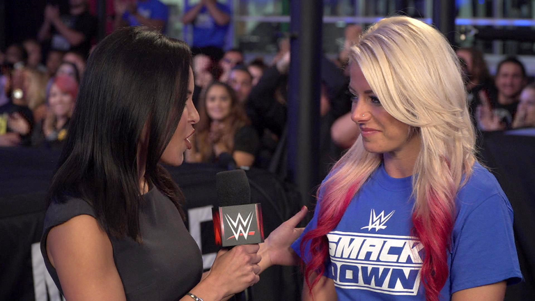 Alexa Bliss joins WWE Smackdown