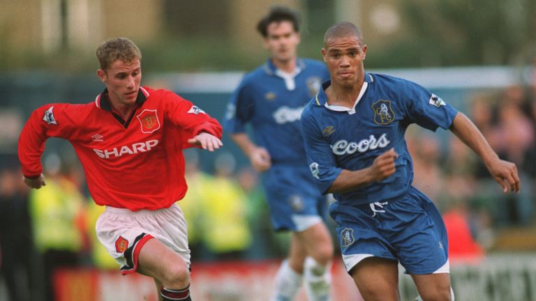 Andy Myers during his playing days with Chelsea