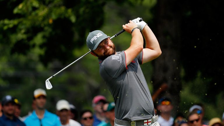 Andy Sullivan during the third round of the 2016 PGA Championship at Baltusrol