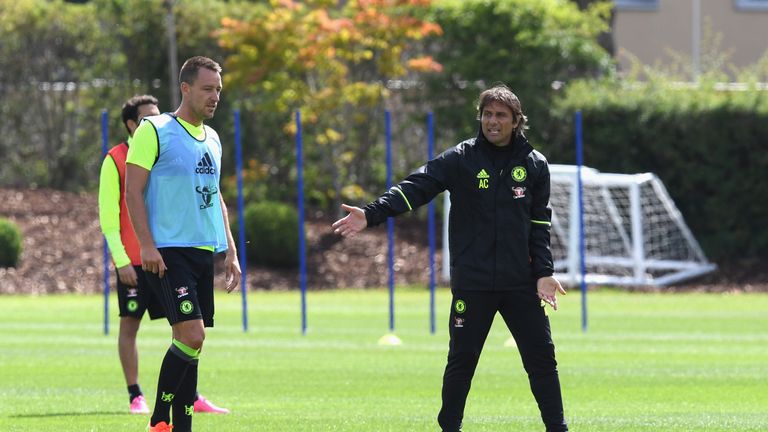 Conte will be counting on John Terry to keep things tight at the back this season