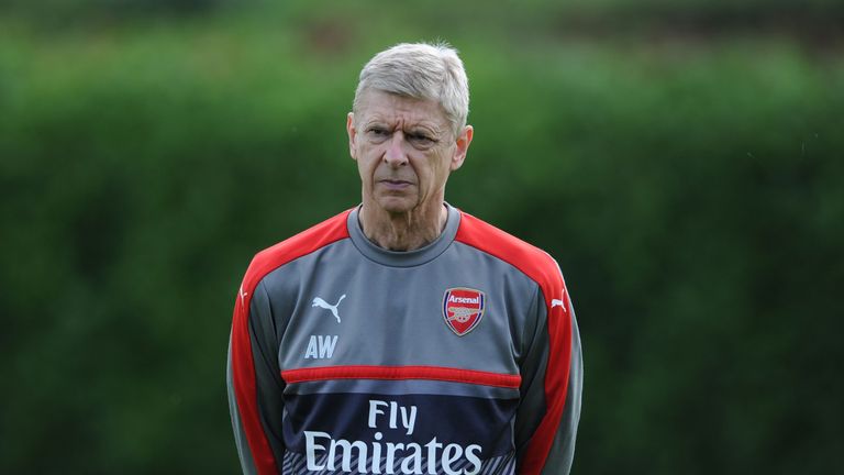 ST ALBANS, ENGLAND - JULY 21:  at London Colney on July 21, 2016 in St Albans, England. (Photo by Stuart MacFarlane/Arsenal FC via Getty Images)