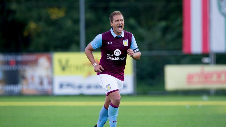 GRAZ, AUSTRIA - JULY 09 :  Styilian Petrov of Aston Villa during a pre season friendly between GAK Graz and Aston Villa at the GAK Graz Stadium on July 09,