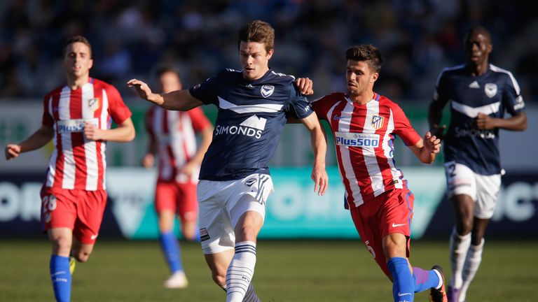 Atletico Madrid were defeated 1-0 by Melbourne Victory on Sunday