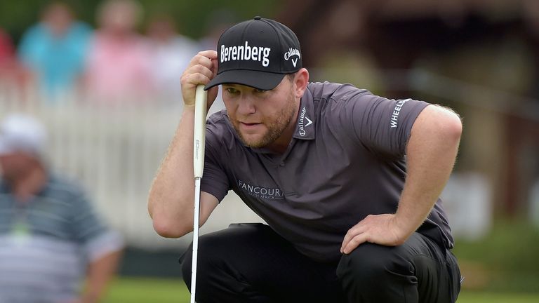 Branden Grace finished strongly to set the clubhouse lead