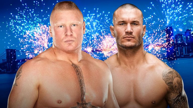 Randy Orton v Brock Lesnar - WWE SummerSlam