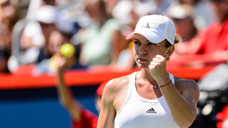 Esplendor mezcla Terminal Simona Halep beats Madison Keys to win Rogers Cup in Canada | Tennis News |  Sky Sports