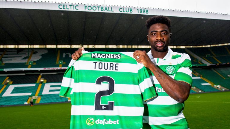 Celtic's new signing Kolo Toure is unveiled