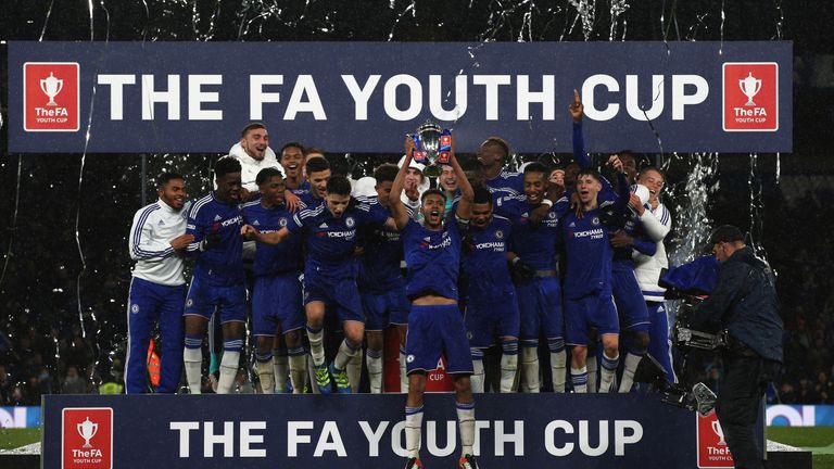 Chelsea won the FA Youth Cup last season along with the UEFA Youth League
