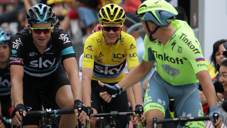 Chris Froome, Ian Stannard, Tour de France