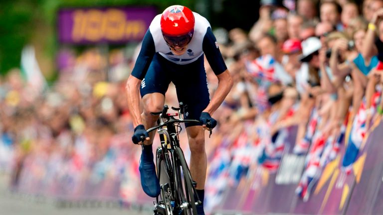 Chris Froome, Olympic Games time trial, London 2012