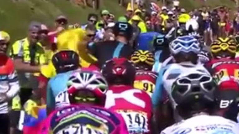 Chris froome, Tour de France, punch