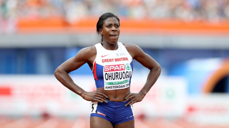 Great Britain's Christine Ohuruogu 