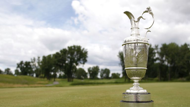 DEARBORN, MI - JUNE 30:  General view of the Claret Jug at the International Final Qualifying America for the 2008 British Open on June 30, 2008 at the TPC