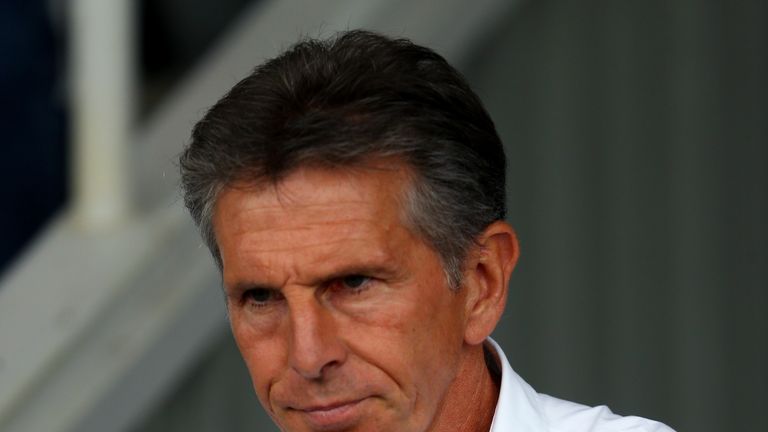 OLDENZAAL, NETHERLANDS - JULY 27:  Head coach Claude Puel of Southampton looks on prior to the friendly match between Twente Enschede and FC Southampton at