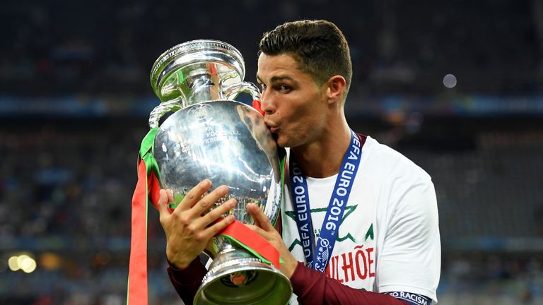 Cristiano Ronaldo Vows To Return Stronger From Euro 2016 Final Injury Football News Sky Sports