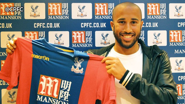 Andros Townsend signs for Crystal Palace