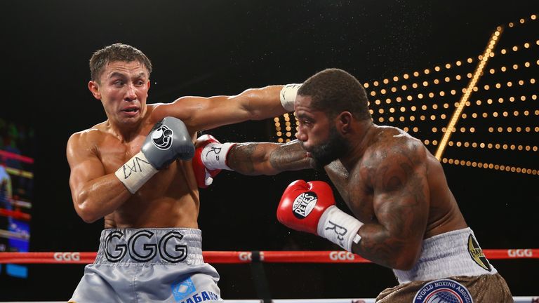  Gennady Golovkin and Curtis Stevens