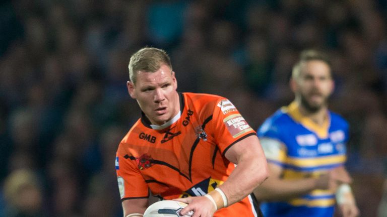 First Utility Super League - Leeds Rhinos v Castleford Tigers - Headingley Carnegie Stadium, Leeds, England - Castleford's Danny Tickle.