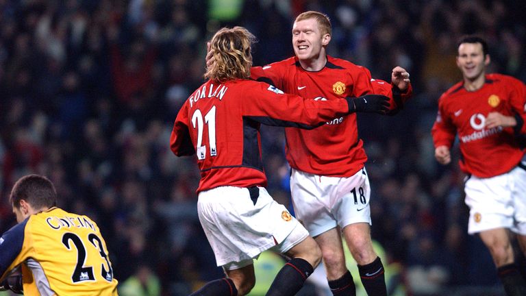 Diego Forlan says Paul Scholes was the best player he ever played with