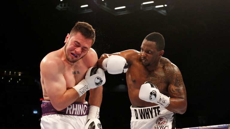 LEEDS RUMBLE.FIRST DIRECT ARENS.,LEEDS.PIC;LAWRENCE LUSTIG.VACANT WBC SILVER LIGHTWEIGHT TITLE.LUKE CAMPBELL V AGENIS MENDEZ