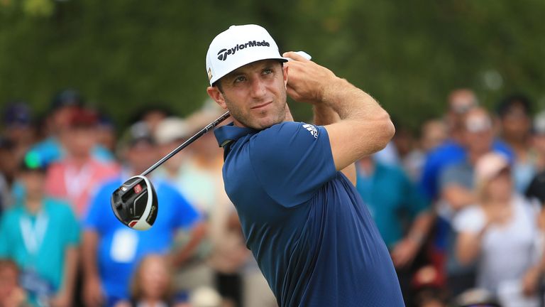 Dustin Johnson eagled the 16th, but he could not do the same at 18 and finished one shot back