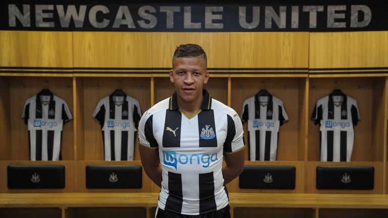 Dwight Gayle unveiled as Newcastle United player