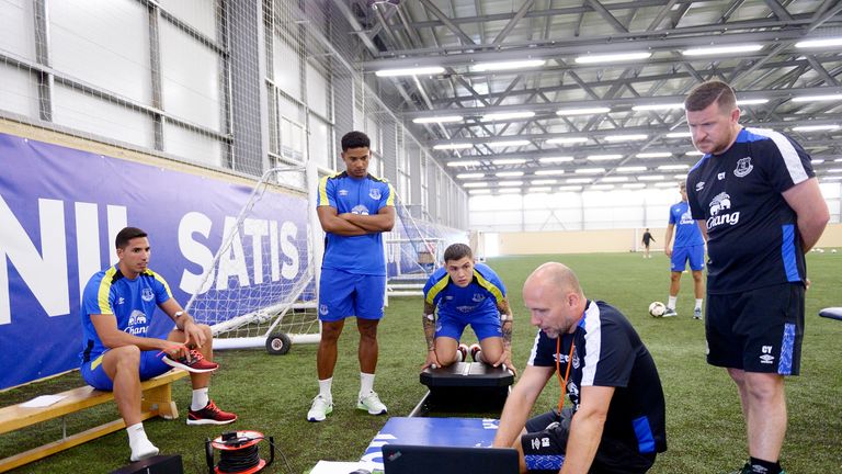 Everton's players have returned to pre-season training three days early