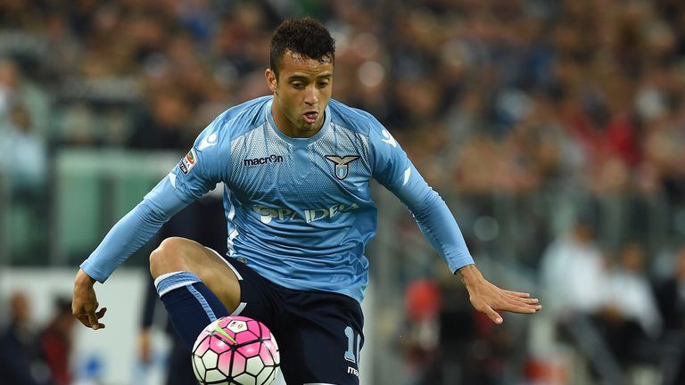 Lazio winger Felipe Anderson