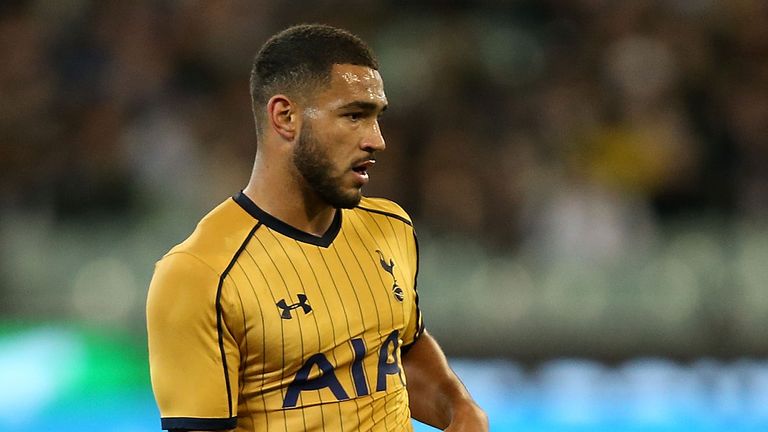 MELBOURNE, AUSTRALIA - JULY 26:  Cameron Carter-Vickers of Tottenham runs with the ball during the 2016 International Champions Cup match between Juventus 