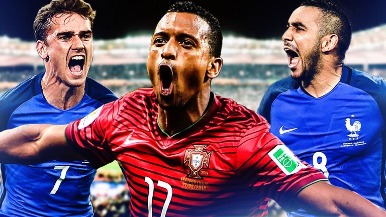 Portugal take on France in the Euro 2016 final on Sunday