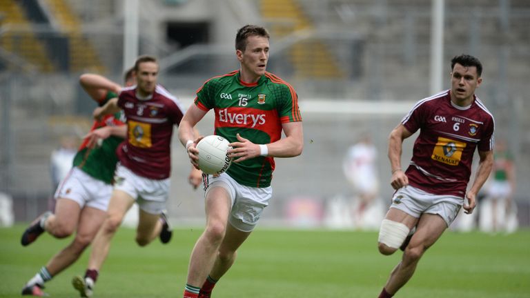 Cillian O'Connor in action against Westmeath