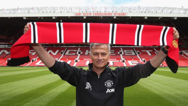 Manchester United Officially Introduce Jose Mourinho as Their New Manager