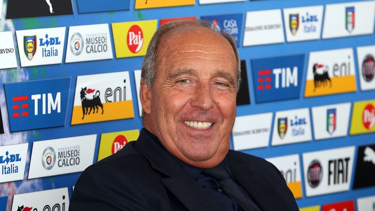 Giampiero Ventura has been unveiled as the new Italy boss