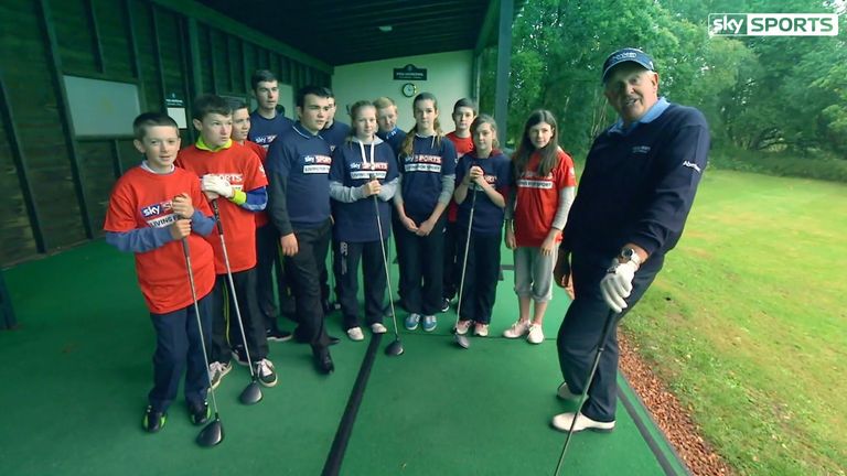 Colin Montgomerie gives us a short-game masterclass